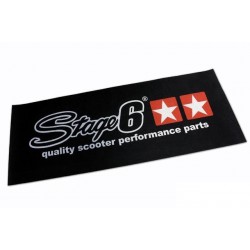 Stage6 Official Dealer Banner 75x200cm black w/ stars