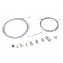 Throttle and clutch cable repair kit universal