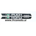 Naljepnica  -Puch Maxi Classic Black/Chrome