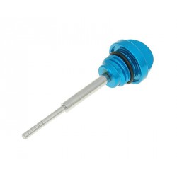 Oil filler screw / oil screw plug blue for Kymco, GY6 50/125/150cc