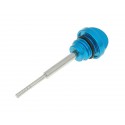 Oil filler screw / oil screw plug blue for Kymco, GY6 50/125/150cc