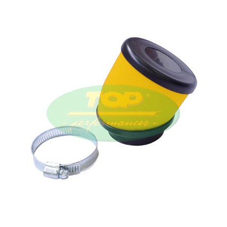 Zračni filter - Top Performance -Rumen - D.49 mm - 30ˇ