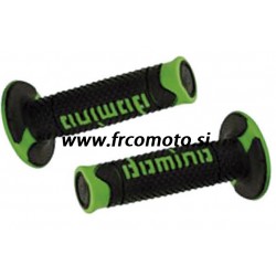 Domino grips Offroad green/black