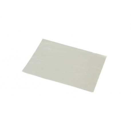 Adhesive aluminized fiberglass cloth heat barrier 0.80x140x195mm