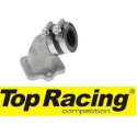 Intake manifold Top Racing 19/24 aluminum for Peugeot horizontal - Ludix , Speedfight 3/4