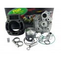 Cylinder kit Top Performance  Black Trophy 70cc for Piaggio - Gilera LC