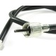 speedometer cable with cap nut - tetragonal drive / square-end on both sides - version A