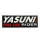 Nalepka- Yasuni Full Gas Rider-11 cm x 3.8 cm