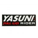 Nalepka Yasuni Full Gas Rider  11cm x 3.8cm
