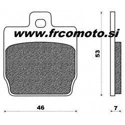 Brake pads-C4 - Yamaha Aerox, Nitro