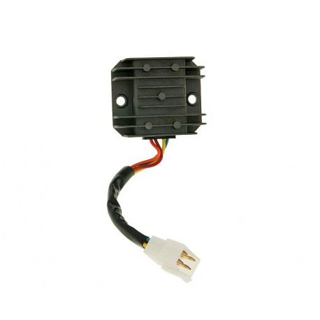 regulator / rectifier 4-pin incl. wire for GY6 50-150cc