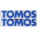 Sticker Tomos Blue  - 200 X 50mm