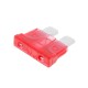 blade fuse flat 19.2mm 10A red in color