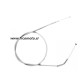 Throttle cable   - Tomoa APN / Tomos A3 ,A35 - Silver